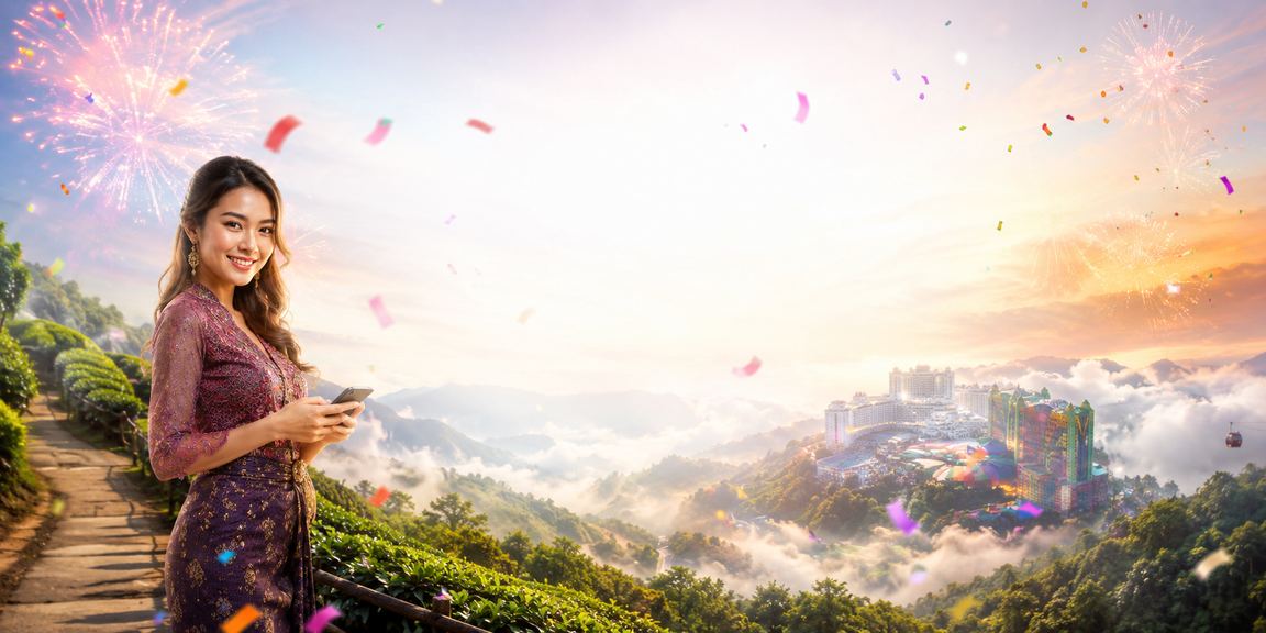 Pengalaman kasino mudah alih di Genting Highlands dengan gaya Malaysia dan antara muka Melayu