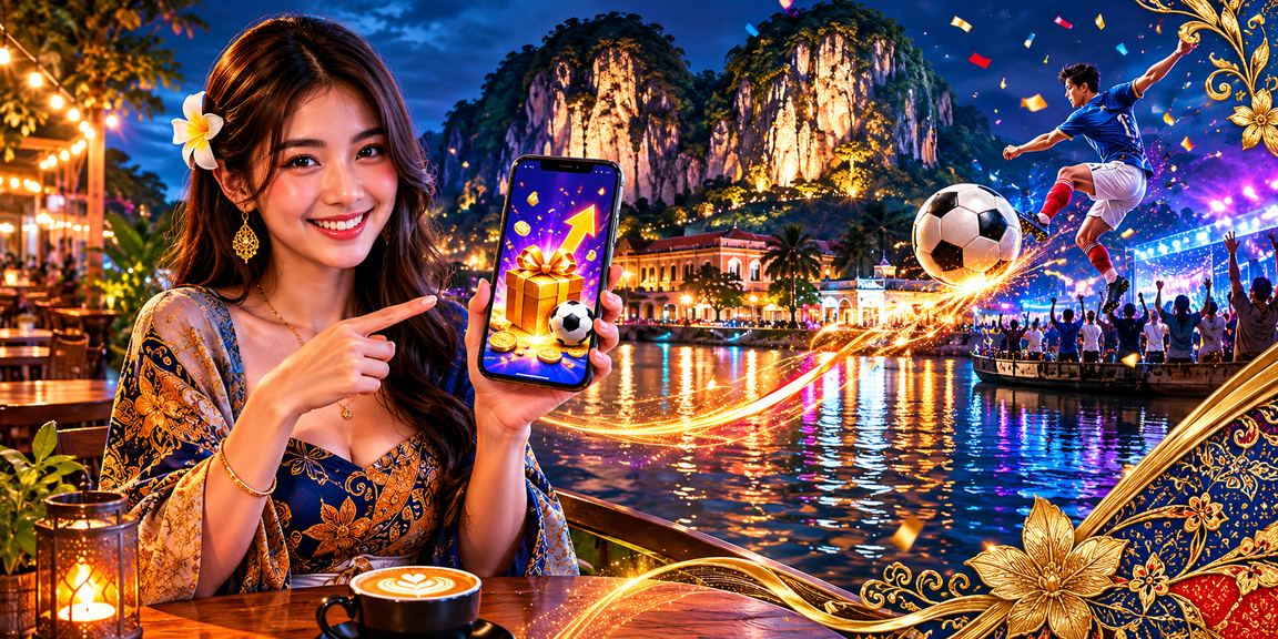 Suasana permainan kasino di Ipoh dengan sentuhan reka bentuk batik Malaysia