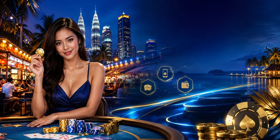 Pemain dari Kuala Lumpur menikmati permainan poker kasino dalam talian dengan gaya Melayu