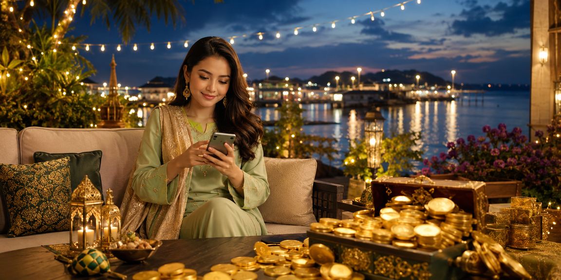 Pemain Malaysia menikmati kasino dalam talian pada musim Hari Raya